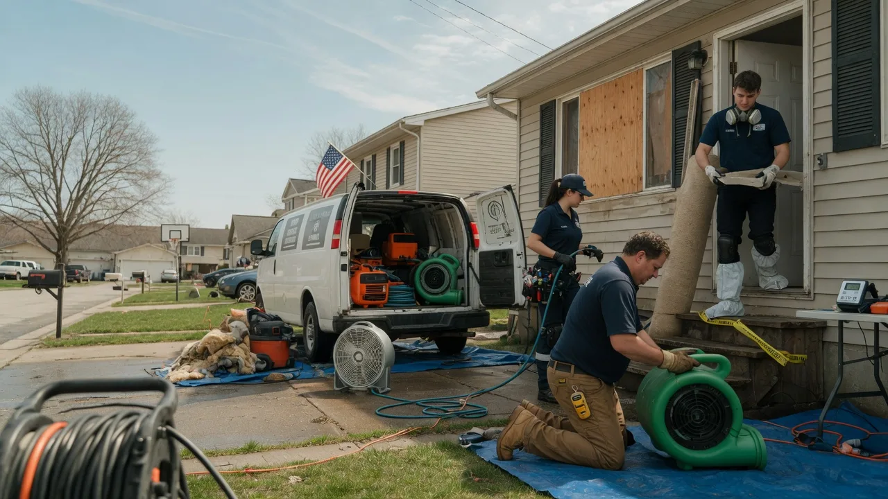 Water Damage Restoration in Zaleski, OH near me